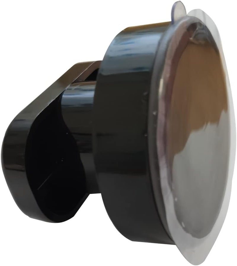 Renyqatt Small Handle for Glass Door and Window, Suction Cup Handles for Sliding Doors, Non-Marking Drawer Grab Bars Cabinet Pulls, Bathroom and Toilet Lid Handle (Black) - Image 5